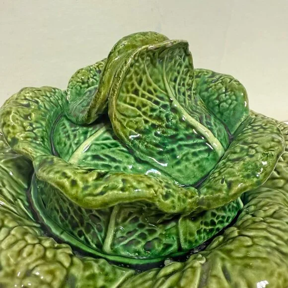 *RARE* Vintage Cabbage Tureen - Picture 5 of 12